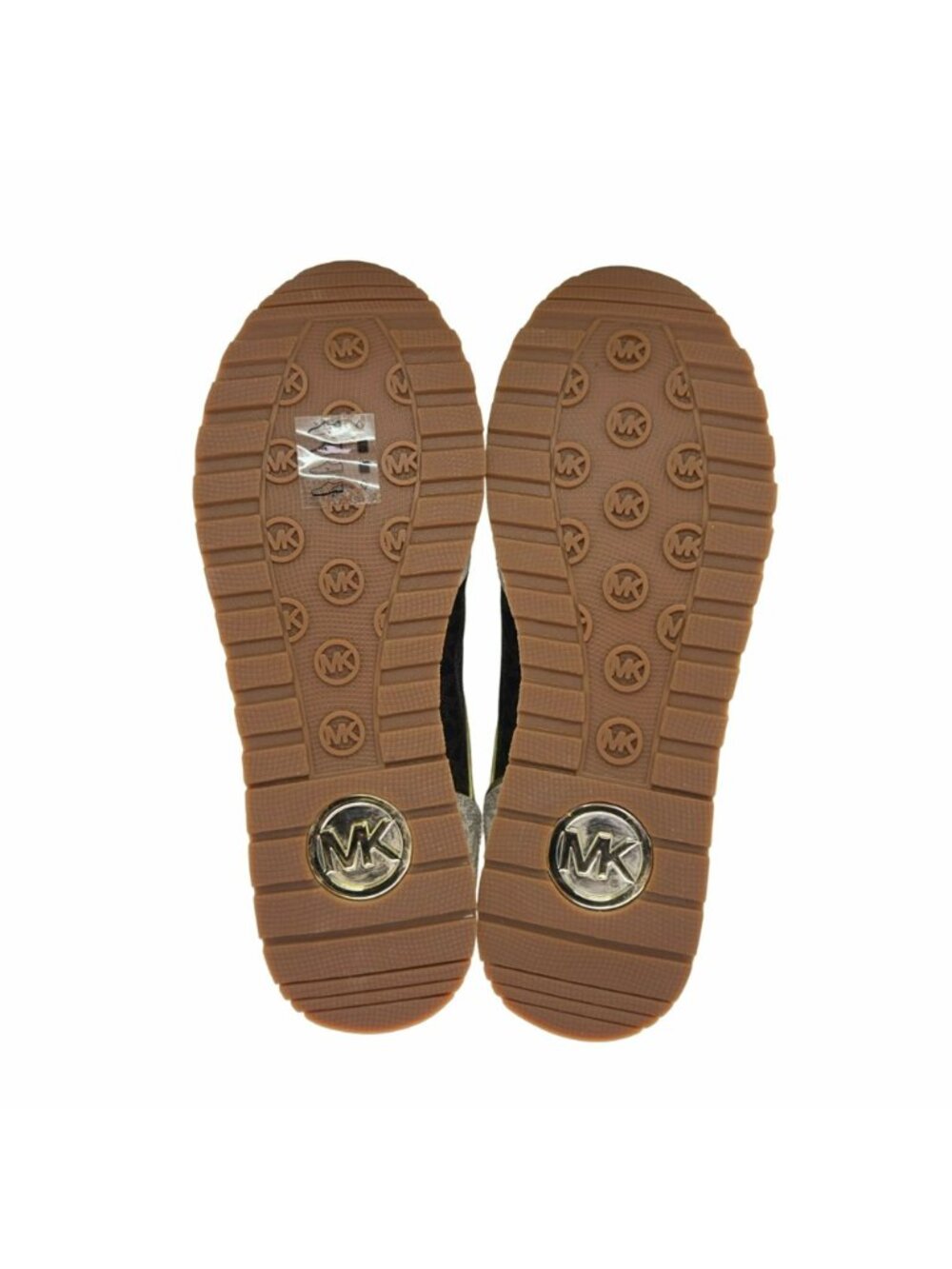 ✨Michael Kors Maddy Trainer Sneaker Vanilla Brown Gold Sz 7 Women's Shoes Casual - Picture 7 of 10